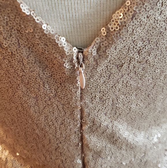 Lulus Sequin Formal Prom Bridesmaids Party Dress - Picture 5 of 8